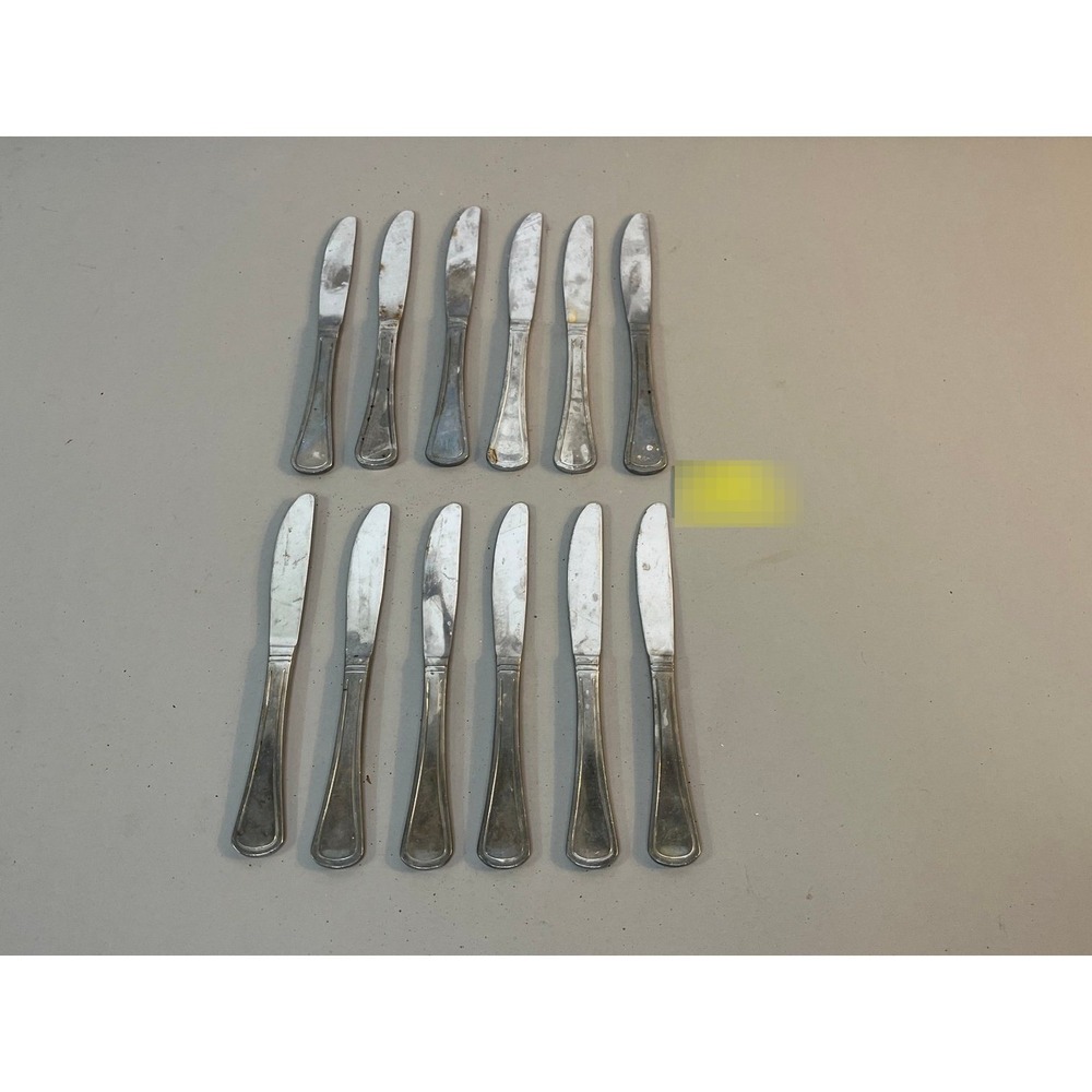 12‎ Stainless Steel World Tableware brand Butter Knives - World 27 Collection